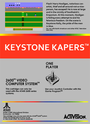 Keystone Kapers - Retro Game Cases 🕹️